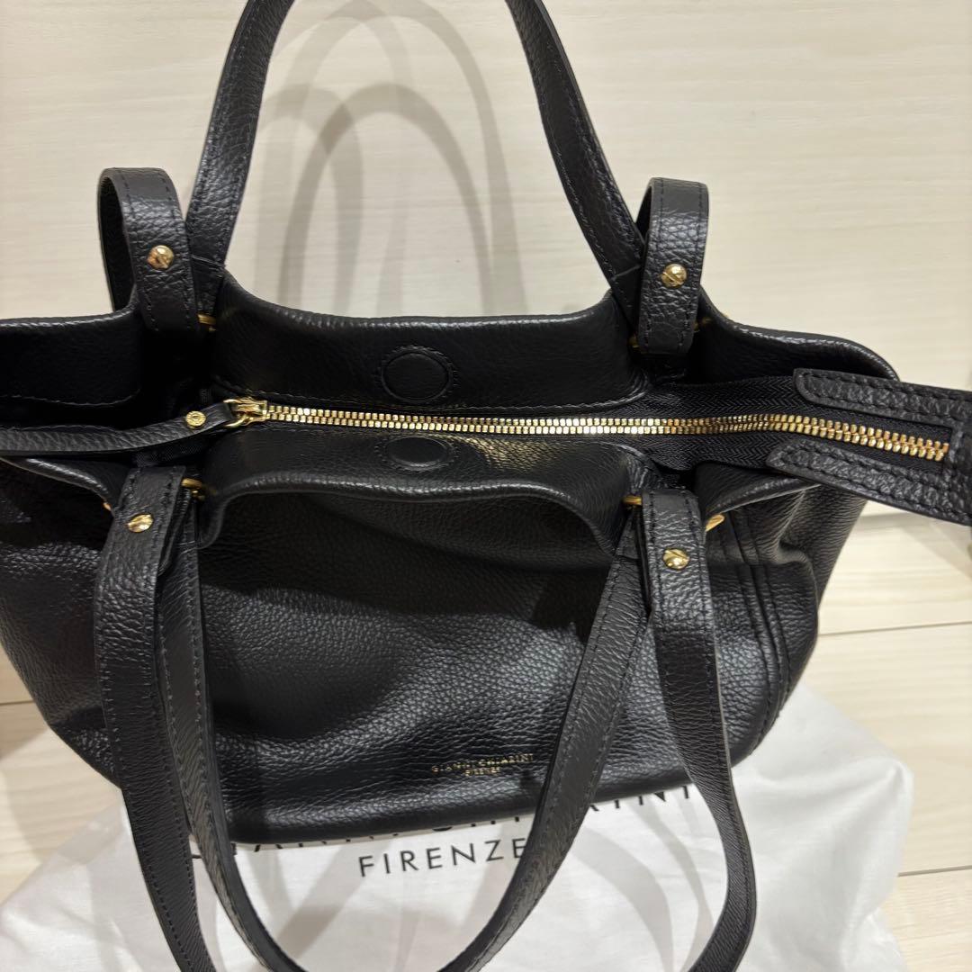 新品　GIANNI CHIARINI FIRENZE レザーバッグ