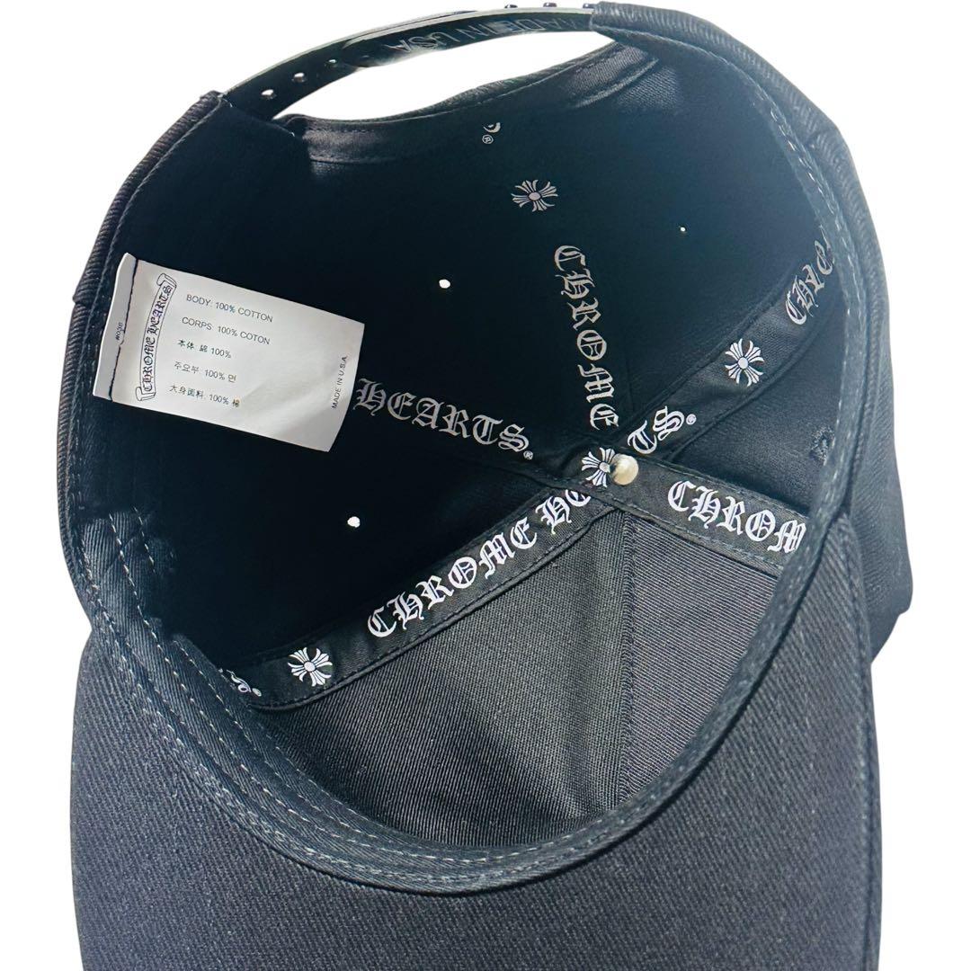 【極美品】クロムハーツ Baseball Hat Vertical Logo