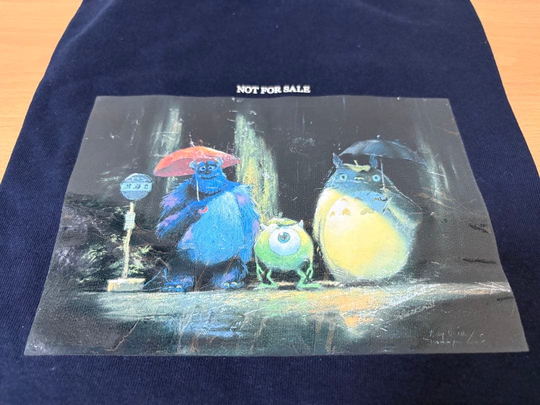 新品未使用 非売品スタジオジブリ ピクサー 絆Tシャツ Mサイズ