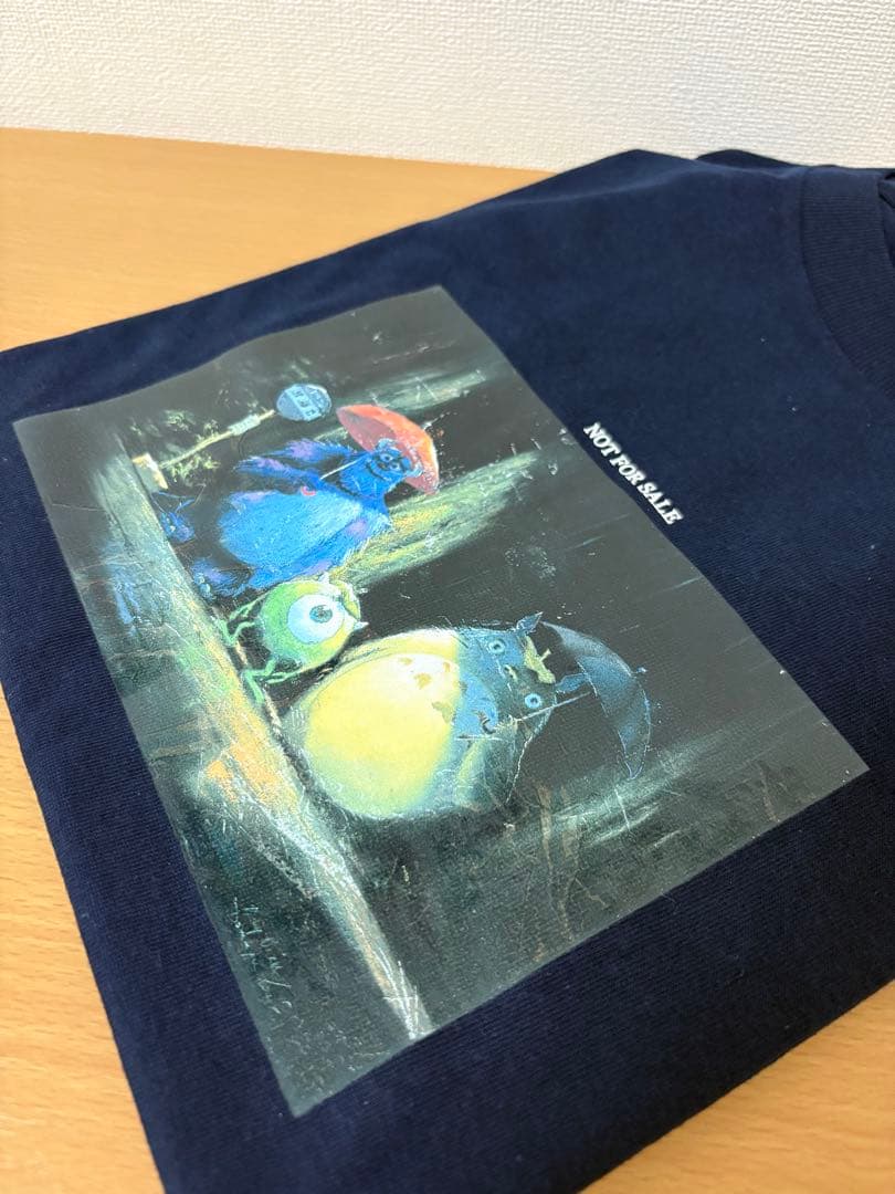 新品未使用 非売品スタジオジブリ ピクサー 絆Tシャツ Mサイズ