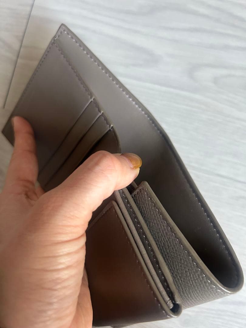 状態◎！CELINE セリーヌ レザーウォレット 箱・保存袋・レシート付 正規品