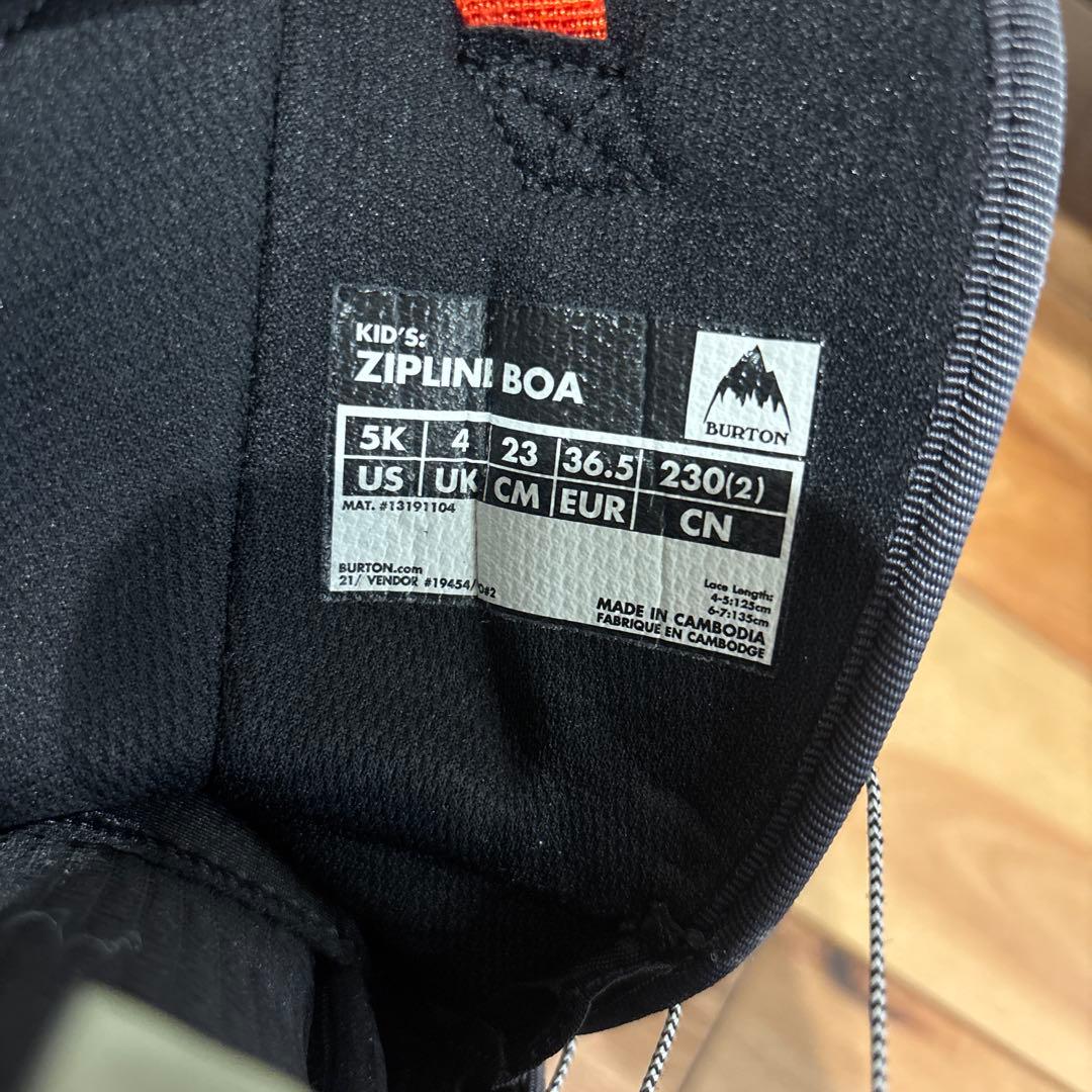dub スノーボード 130 バートン ZIPLINE BOAブーツ 3点セット