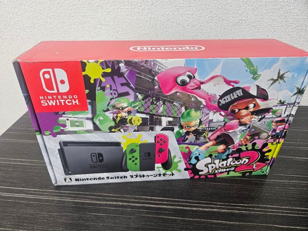 ニンテンドースイッチ スプラトゥーン2セット 本体コントローラージャンク品