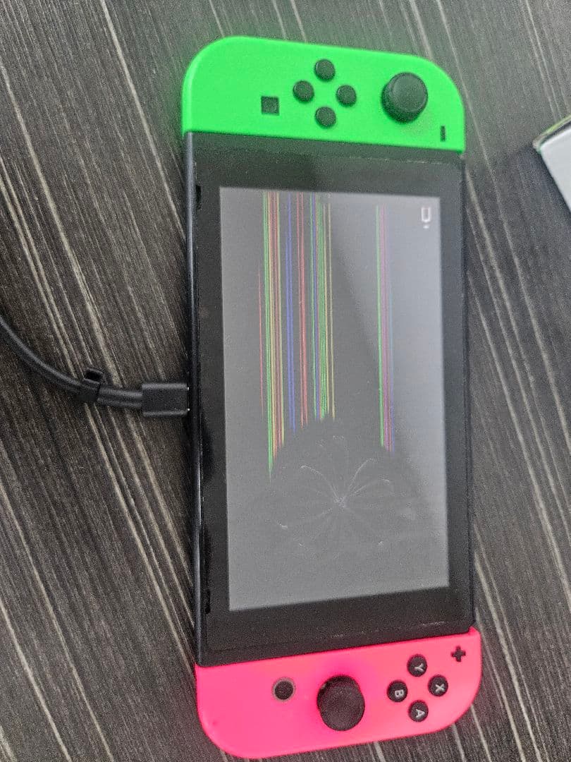 ニンテンドースイッチ スプラトゥーン2セット 本体コントローラージャンク品