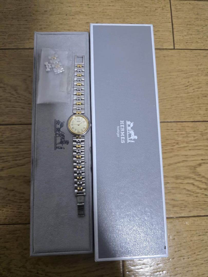 【良品 正規品】 エルメス 腕時計 プロフィール 可動品 純正ブレス クリッパー