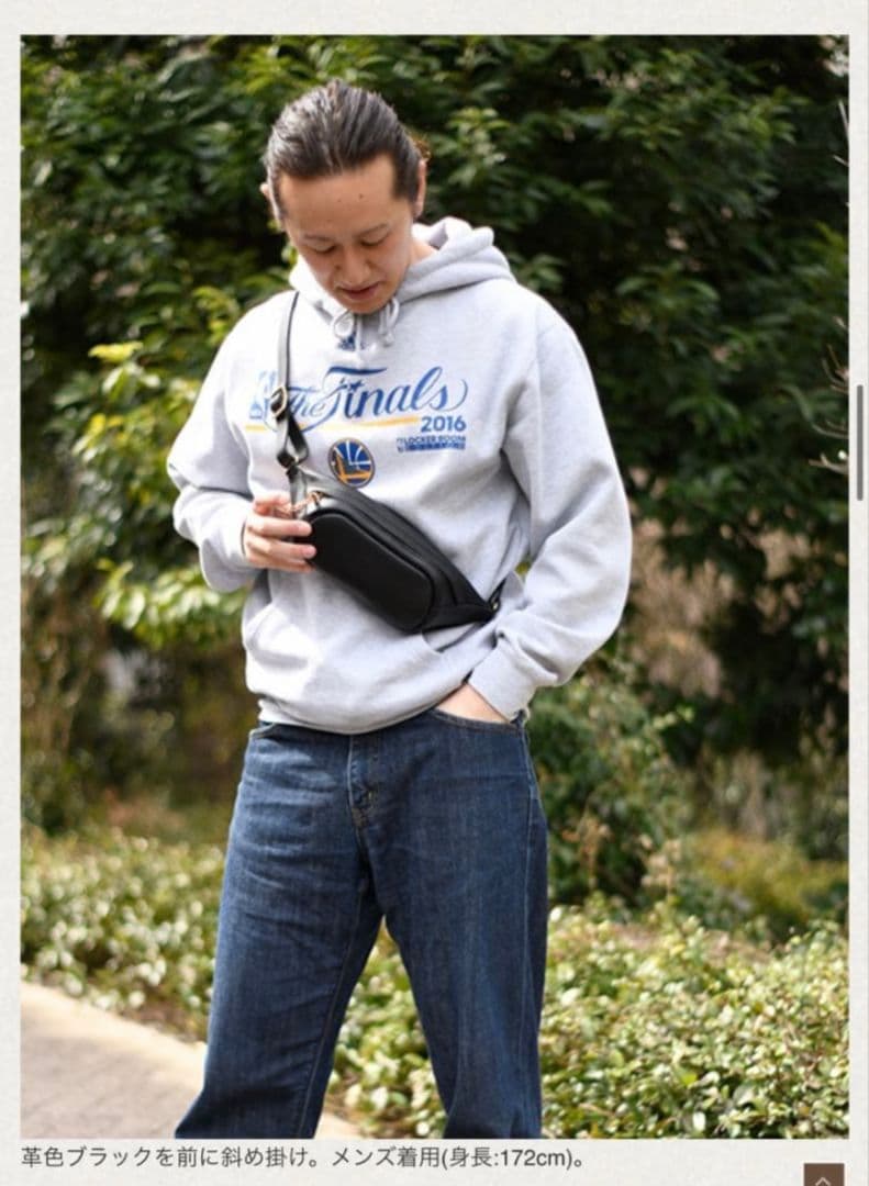 【Herz ヘルツ】限定ボディバッグ B.L.T 仙台店12周年記念鞄 黒色