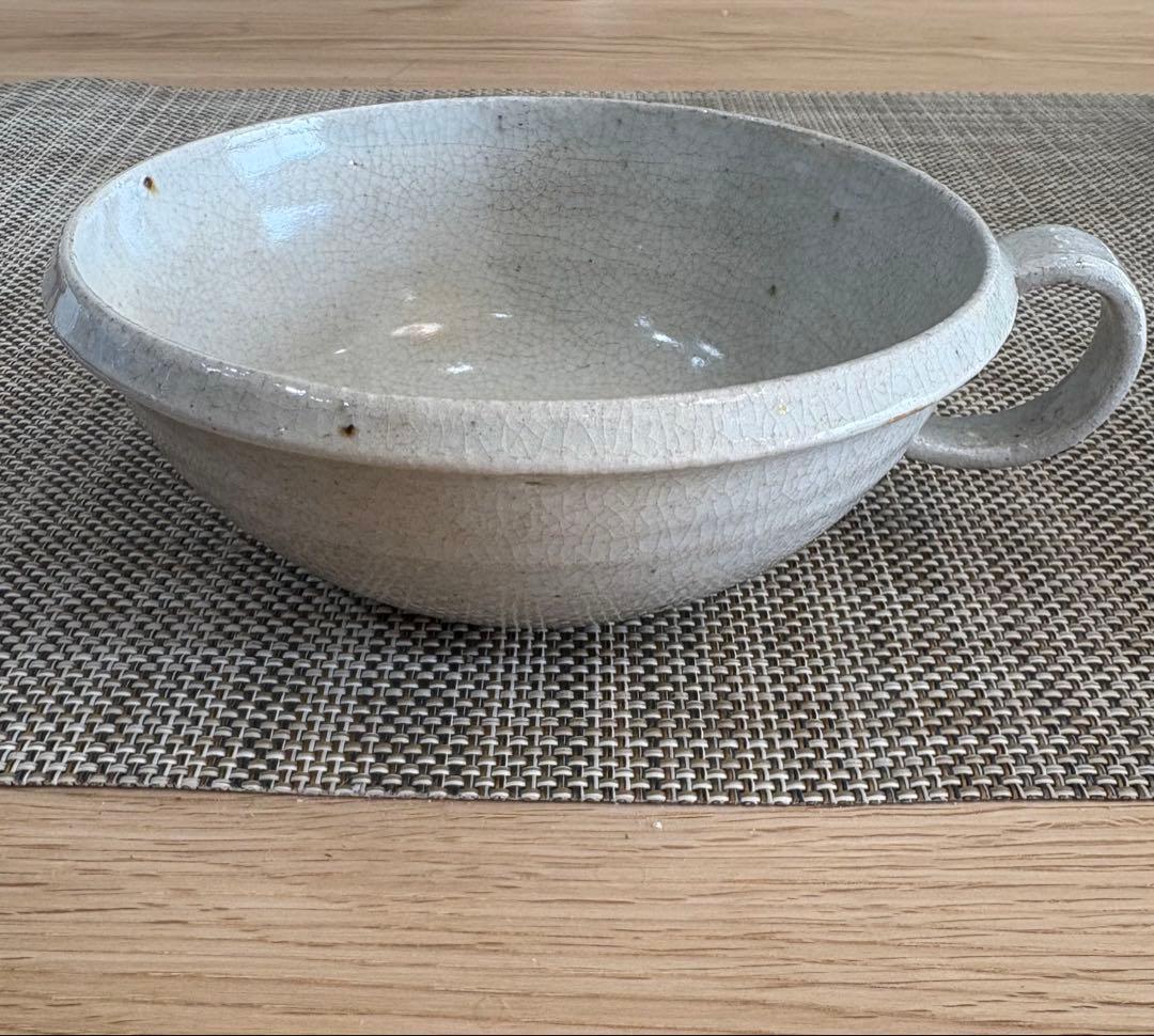 新品 林拓児 貫入 スープカップ 3個セット