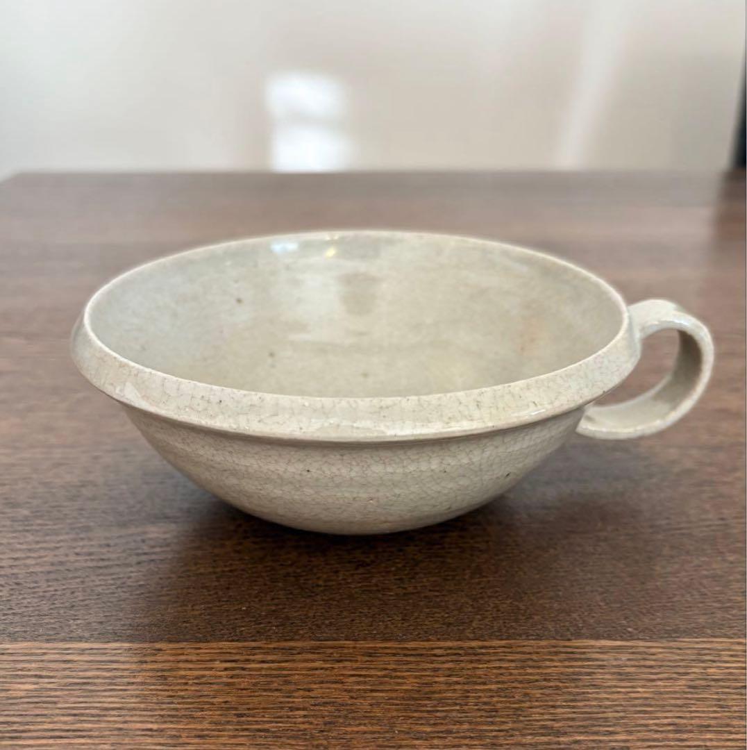 新品 林拓児 貫入 スープカップ 3個セット