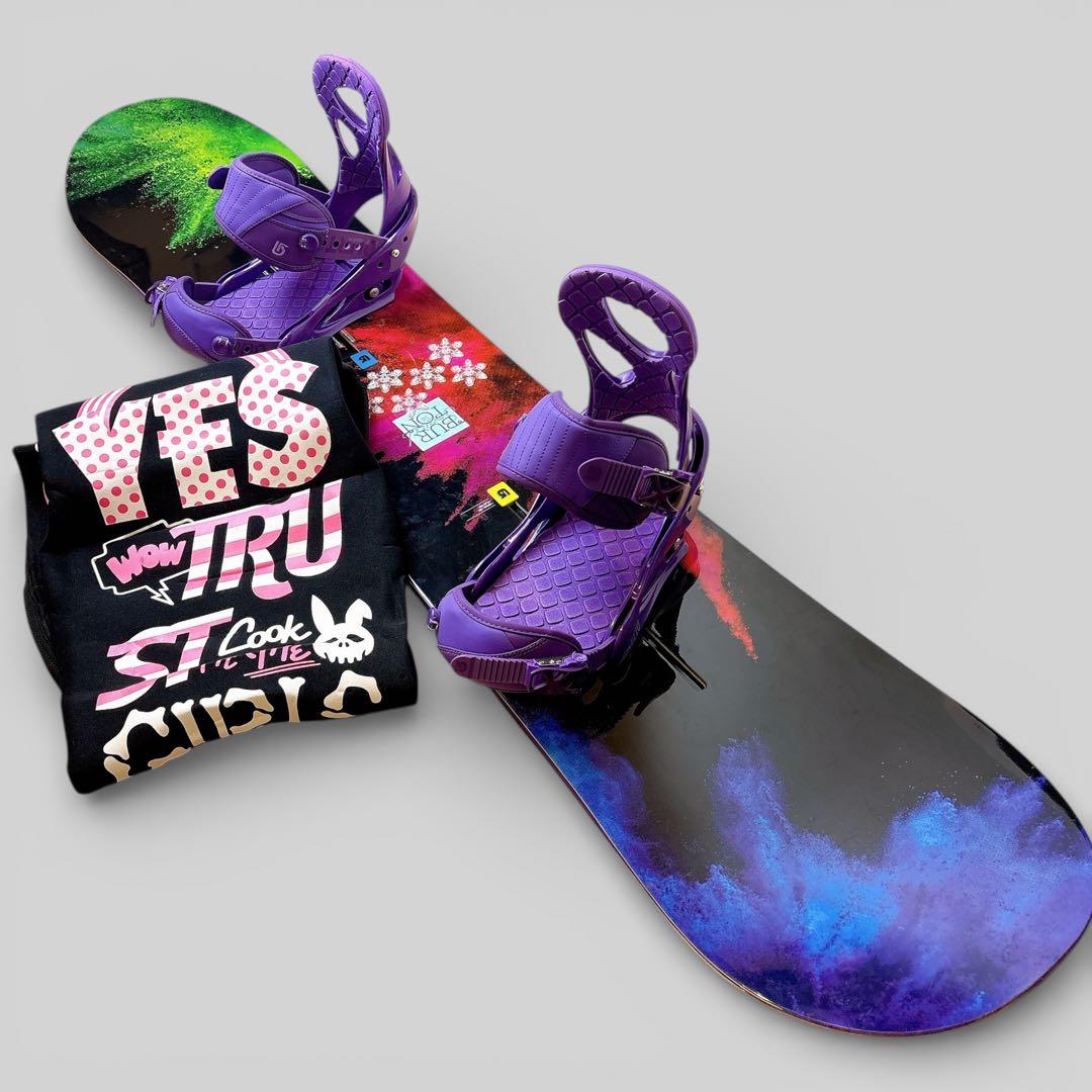 【極美品】BURTON SOCIAL バートン ソーシャル 138 3点セット