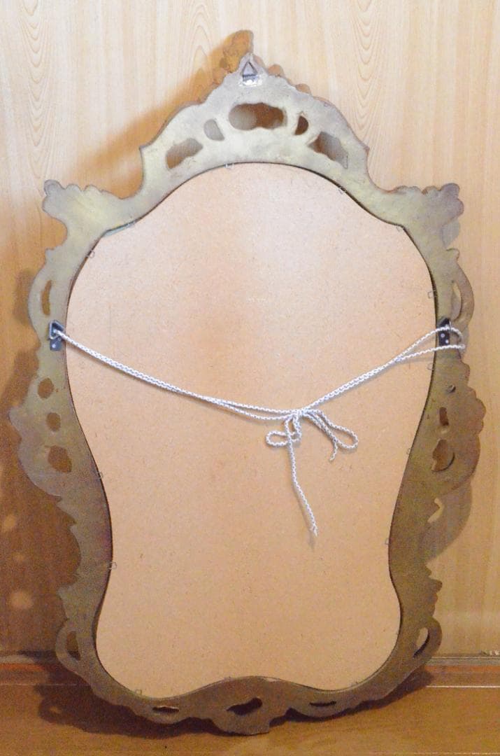 アンティーク調 ゴールドフレーム ミラー 壁掛け鏡 バロックスタイル