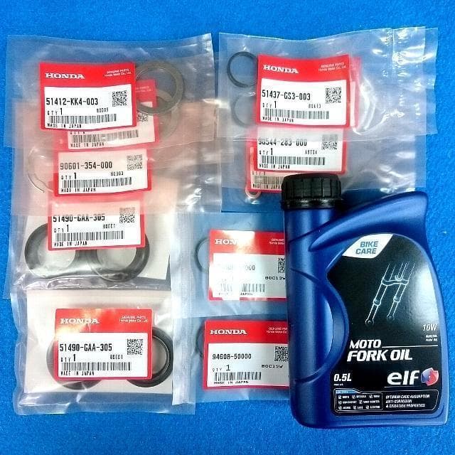 【専用】ホンダ純正 マグナ50 フロントフォーク elfオイル付き O/Hセット