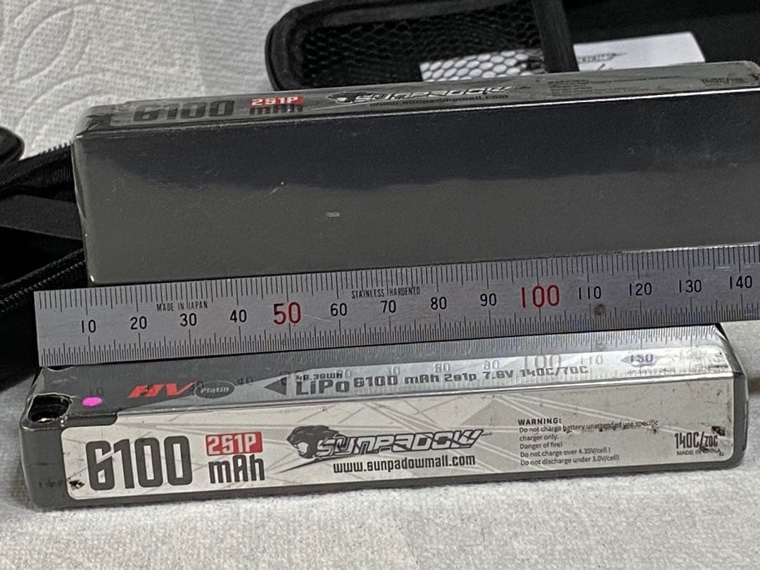 SUNPADOW 6100 7.6V HV 140C 3本