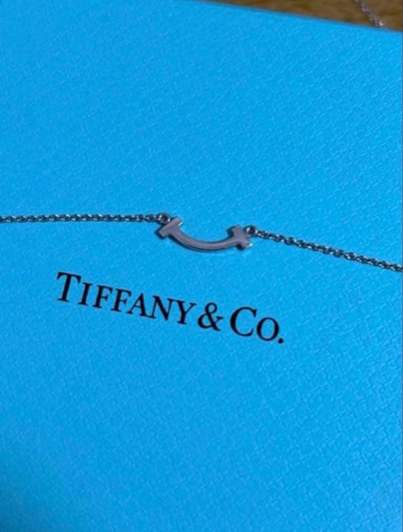 最終値下げ☆Tスマイル ミニ ダイヤモンド ホワイトゴールド ティファニー