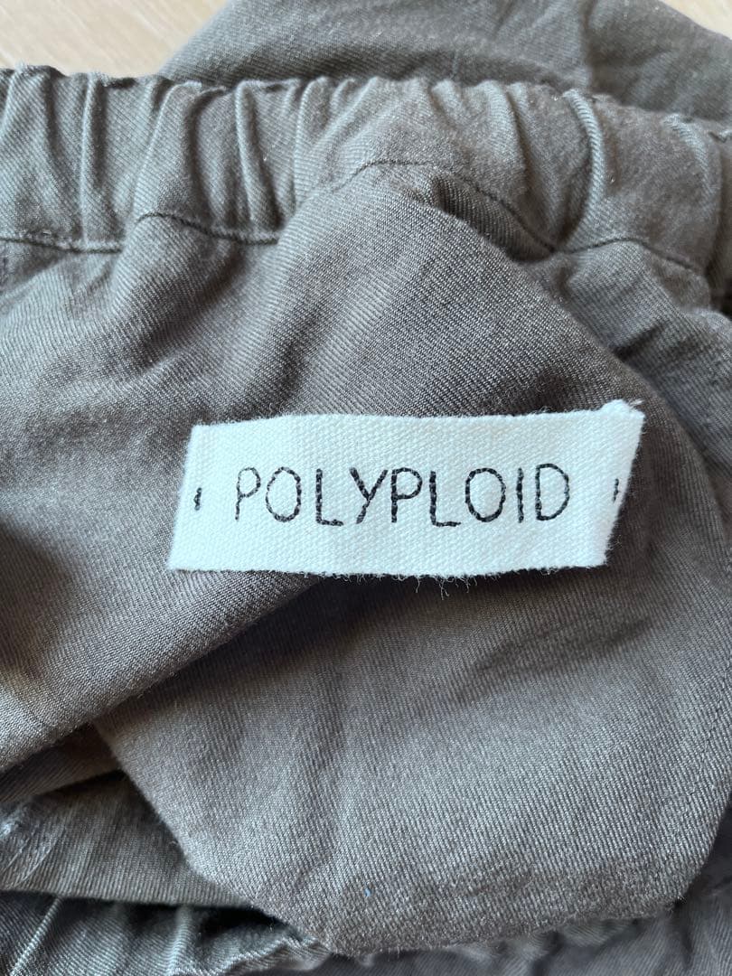 100%WOOL 【POLYPLOID】OVER PANTS B サイズ3
