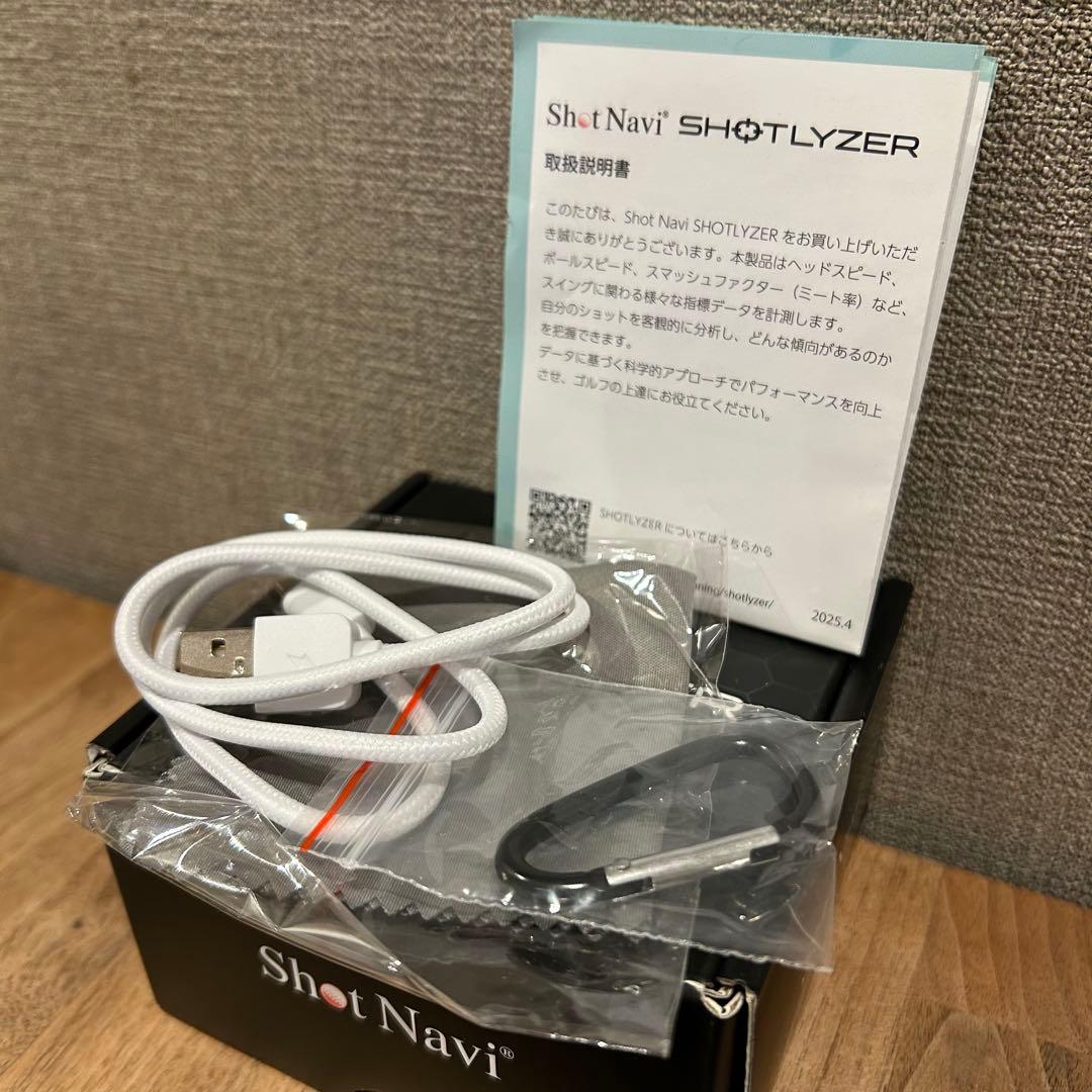 Shot Navi SHOTLYZER ゴルフ スイングスピード計測器