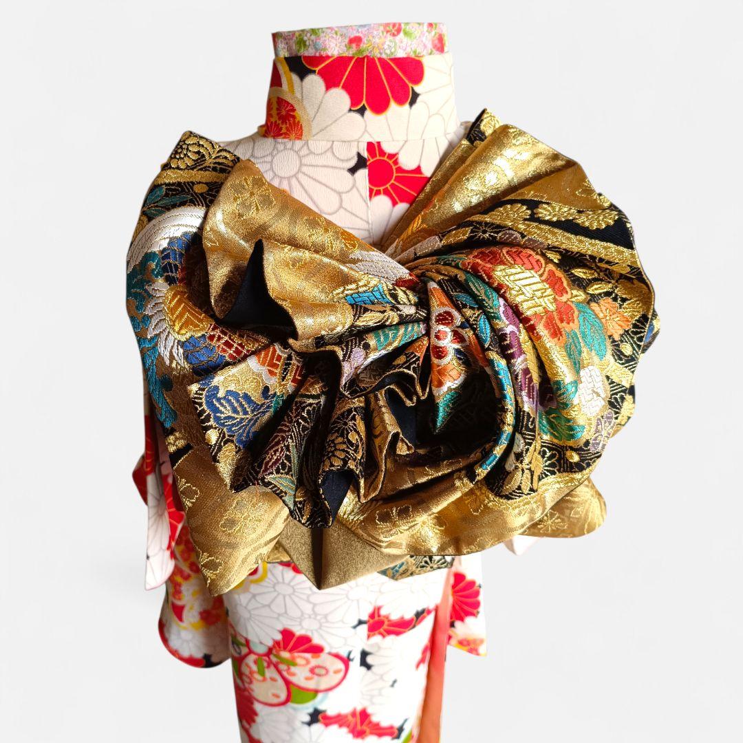 専用です☆黒金の作り帯