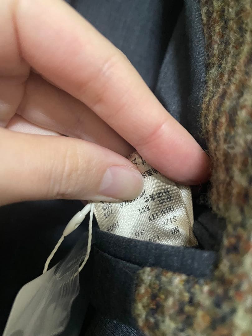 【お値下げ】todayful Wool100% Check Jacket