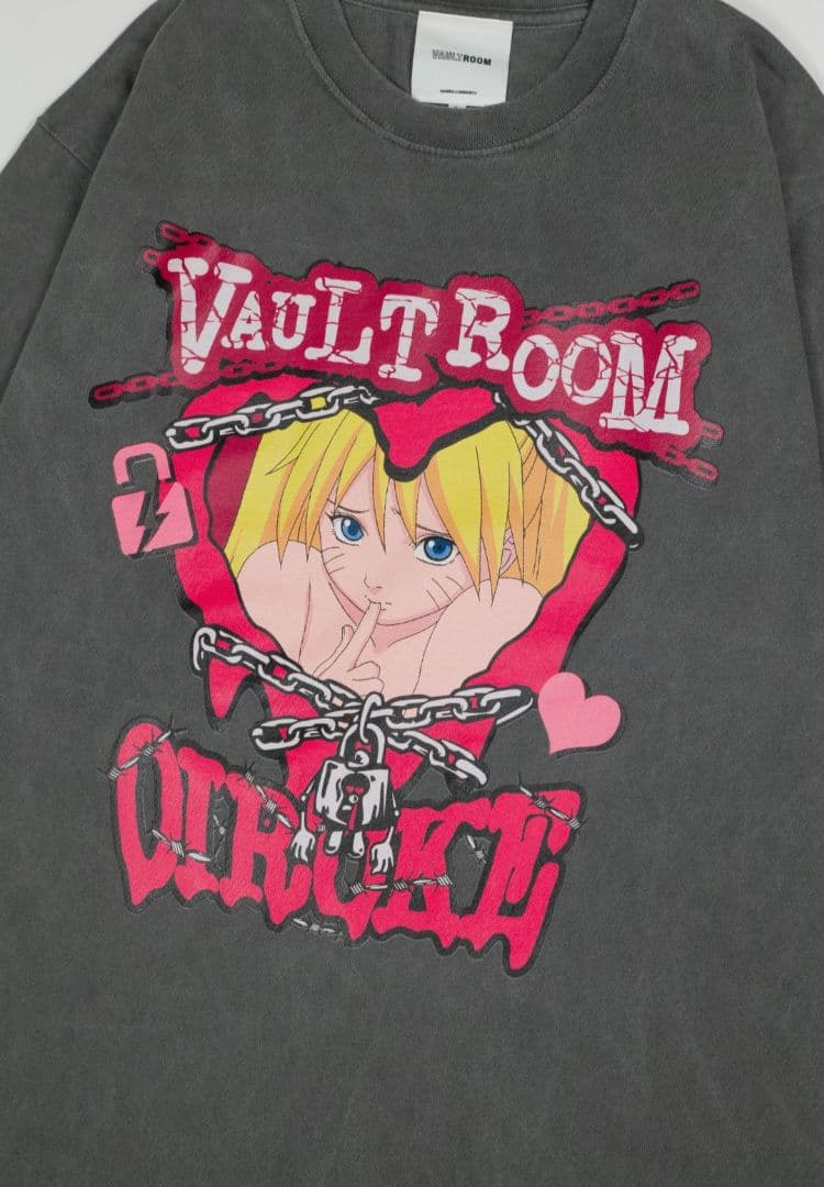 ラ*ナ様 VAULTROOM ナルト NARUTO OIROKE TEE Lサイ