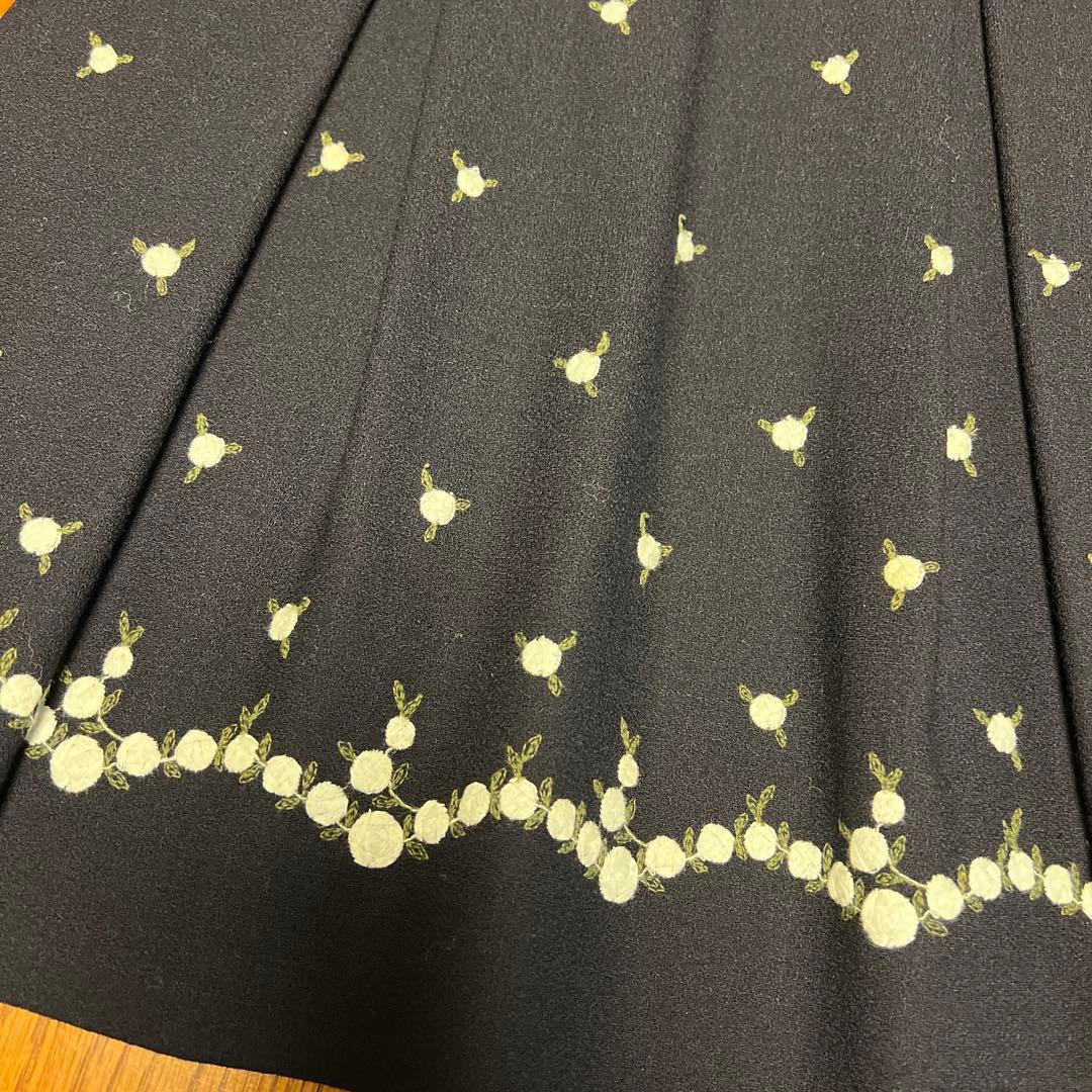 新品同様❗️ミルフィーユワンピ&ボレロ　ファミリア