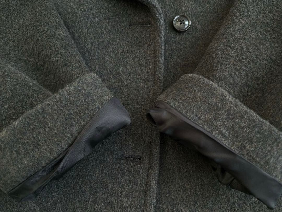 TICCA 24AW ピーコート チャコールグレー