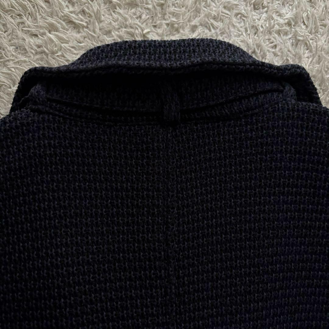 ★新品未使用 Lサイズ★ NICOLE ニット テーラード チンストラップ 紺