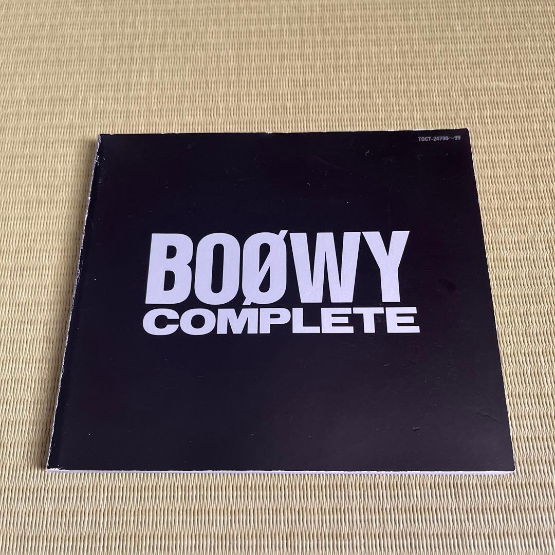 【限定盤】BOOWY/COMPLETE 　BOOWY コンプリート　ボウイ ⑫