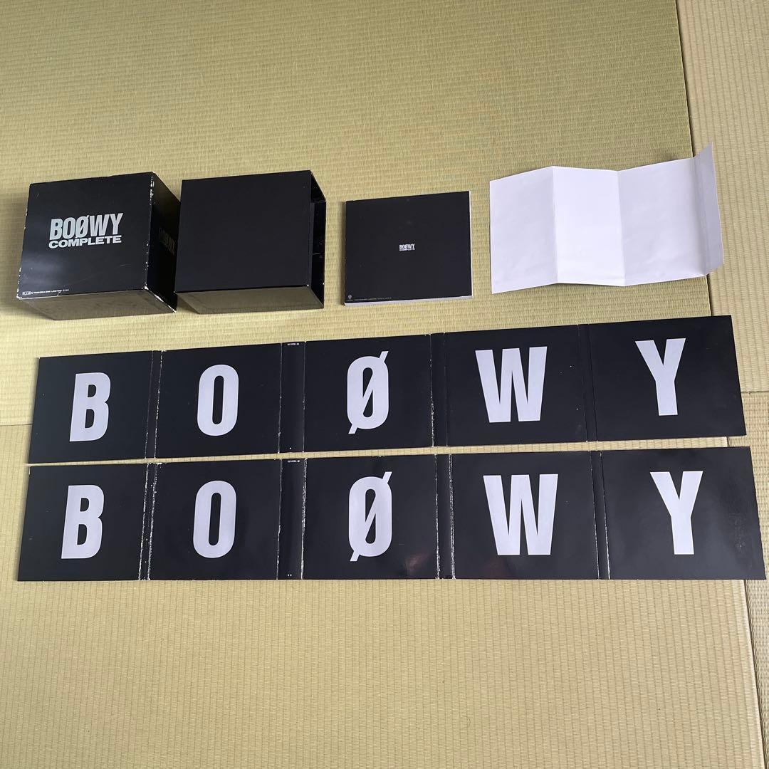 【限定盤】BOOWY/COMPLETE 　BOOWY コンプリート　ボウイ ⑫