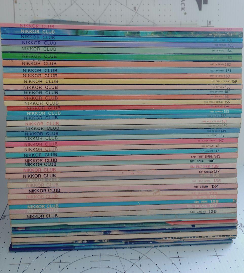 NIKKOR CLUB 117〜168 セット 歯抜けあり
