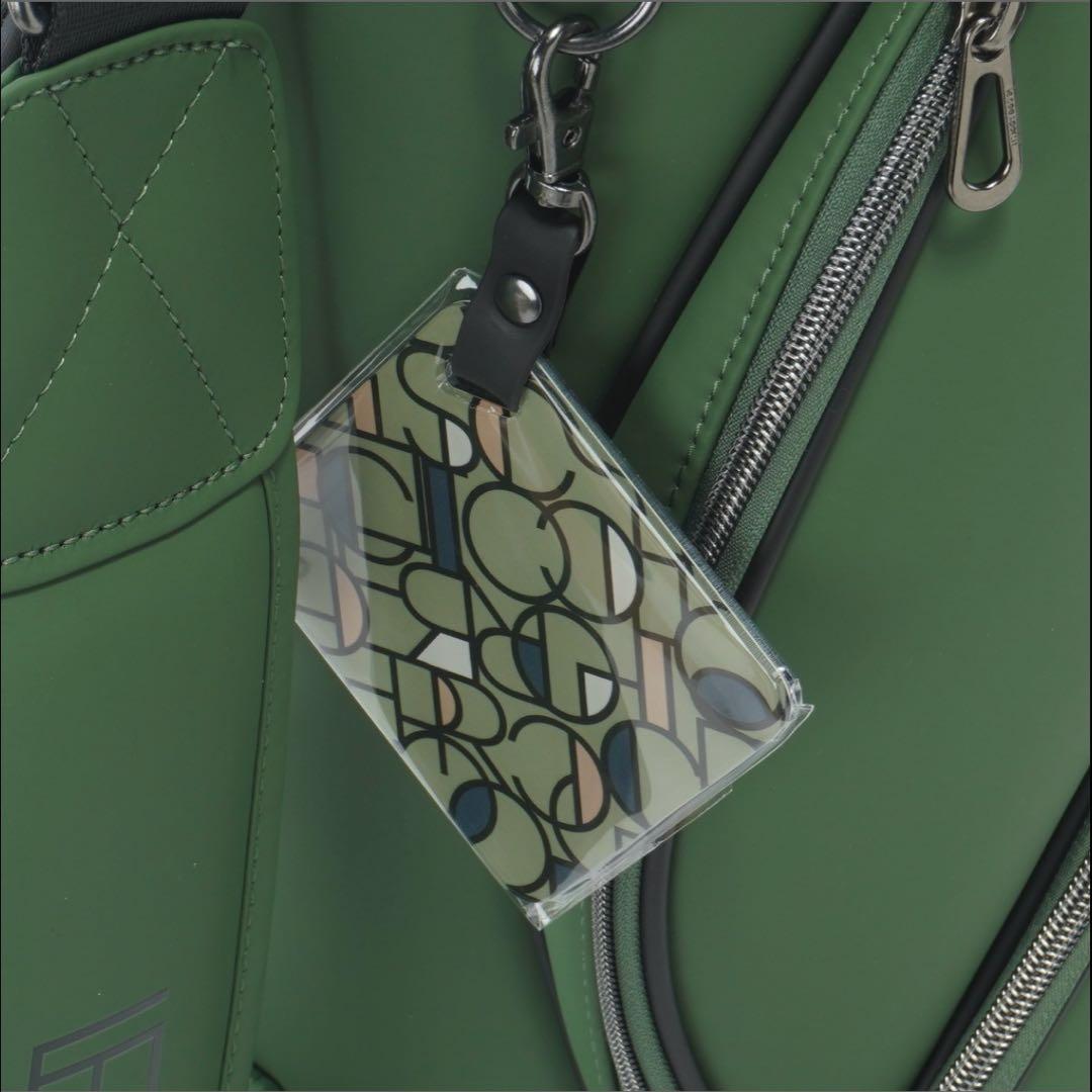 新品 le coq sportif golf キャディバッグ 8.5型 カーキ