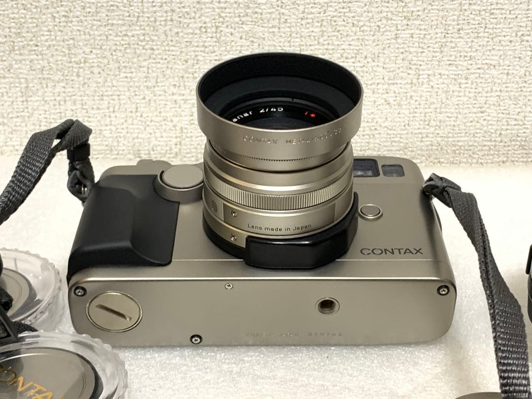 フィルムカメラ CONTAX G2 Planar 2/45 Biogon 2.8/28