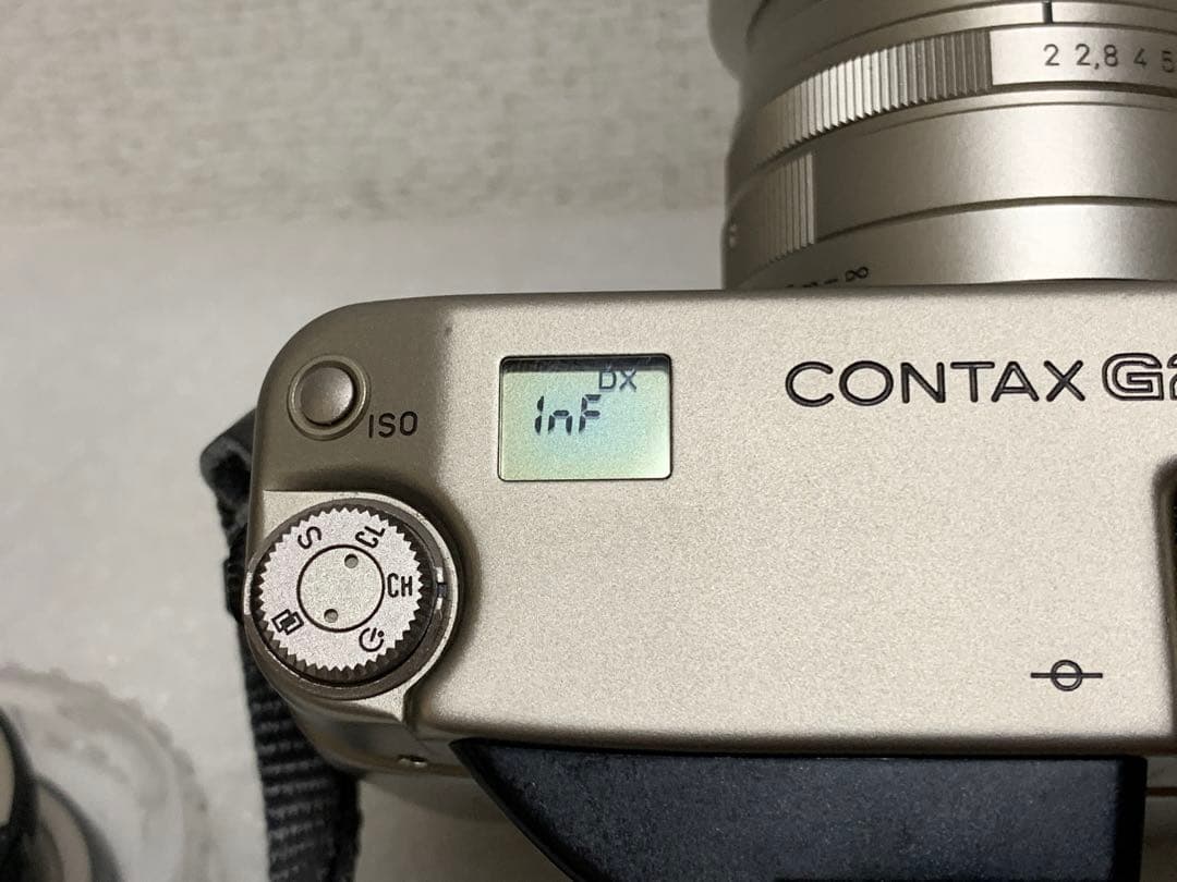 フィルムカメラ CONTAX G2 Planar 2/45 Biogon 2.8/28