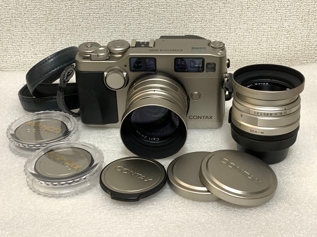 フィルムカメラ CONTAX G2 Planar 2/45 Biogon 2.8/28