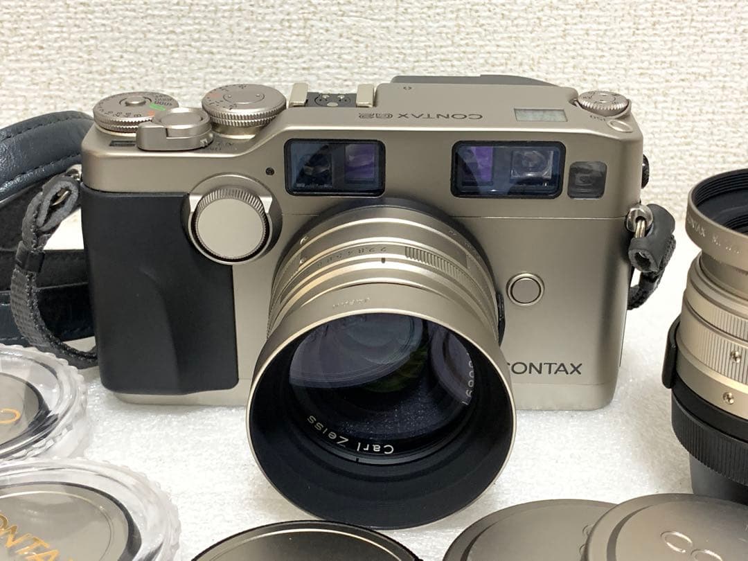 フィルムカメラ CONTAX G2 Planar 2/45 Biogon 2.8/28