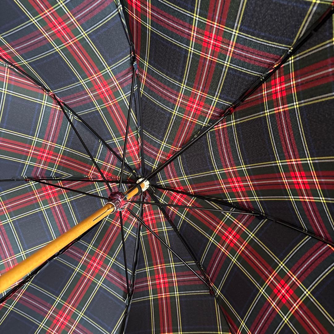 【新品同様】トラディショナルウェザーウェア　ブラックスチュアート　傘　日傘かさ