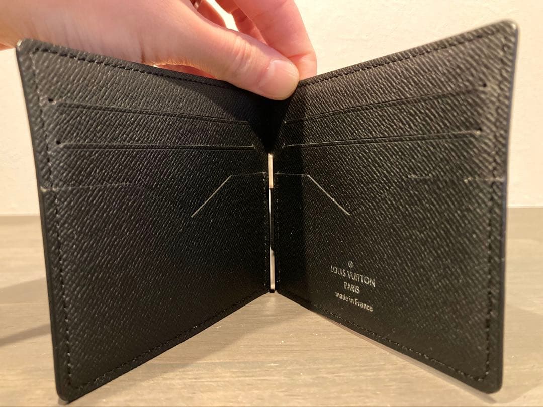 Louis Vuitton M62978 マネークリップ ブラック