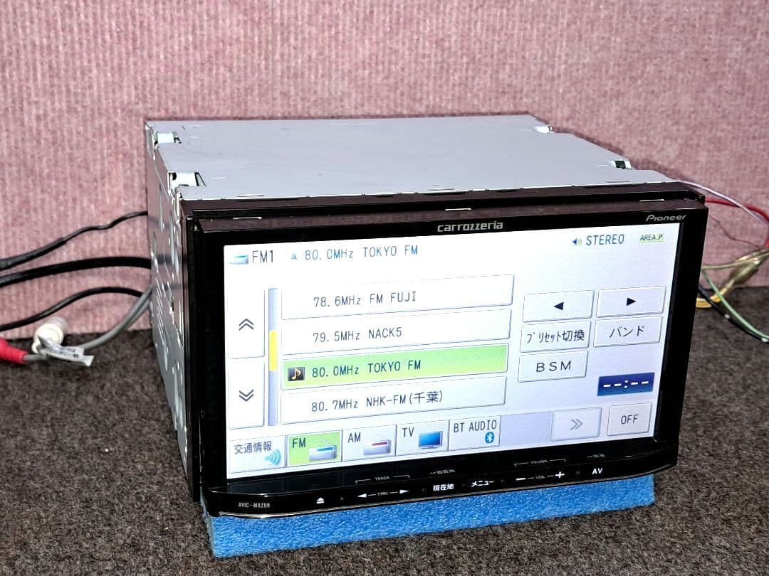 タッチ新品◆Carrozzeria MRZ09 BT・DVD・地デジ◆動作良好