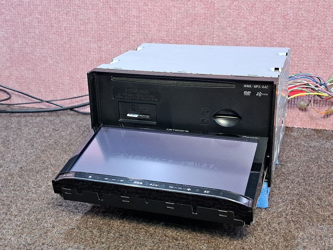 タッチ新品◆Carrozzeria MRZ09 BT・DVD・地デジ◆動作良好