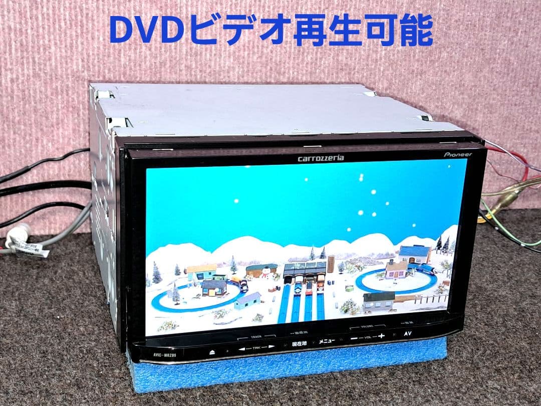 タッチ新品◆Carrozzeria MRZ09 BT・DVD・地デジ◆動作良好