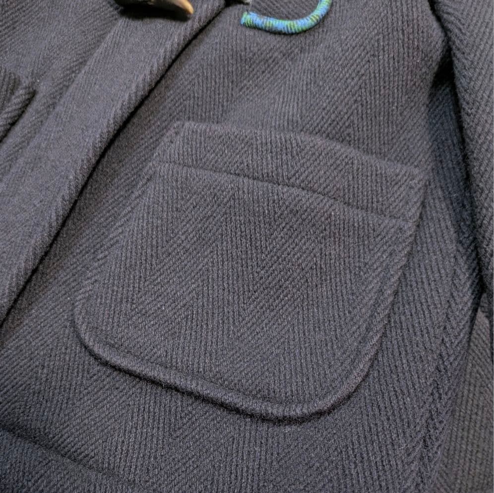 familiarファミリア ダッフルコート ヘリンボーン 110cm