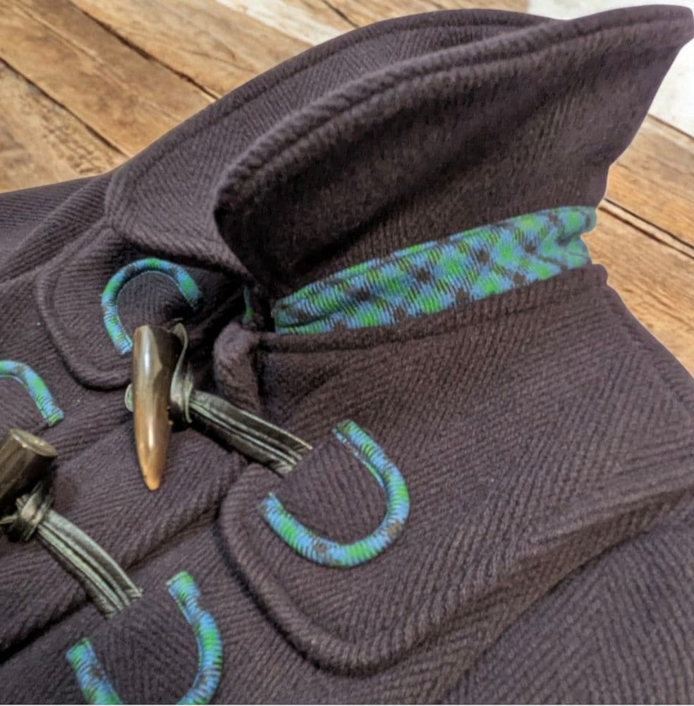 familiarファミリア ダッフルコート ヘリンボーン 110cm