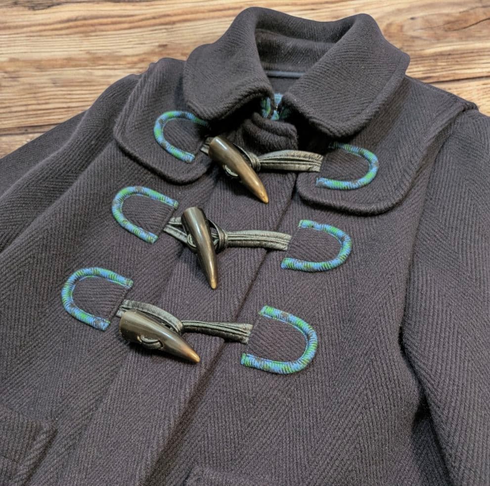 familiarファミリア ダッフルコート ヘリンボーン 110cm