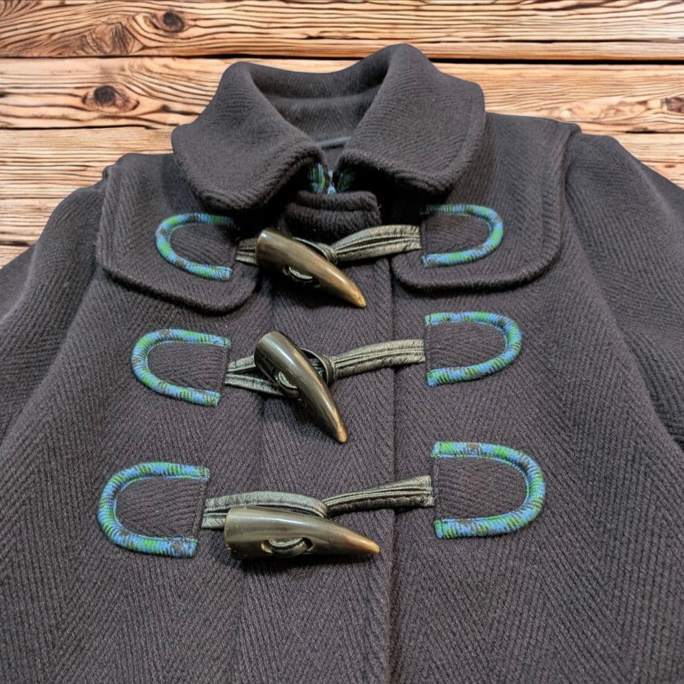 familiarファミリア ダッフルコート ヘリンボーン 110cm