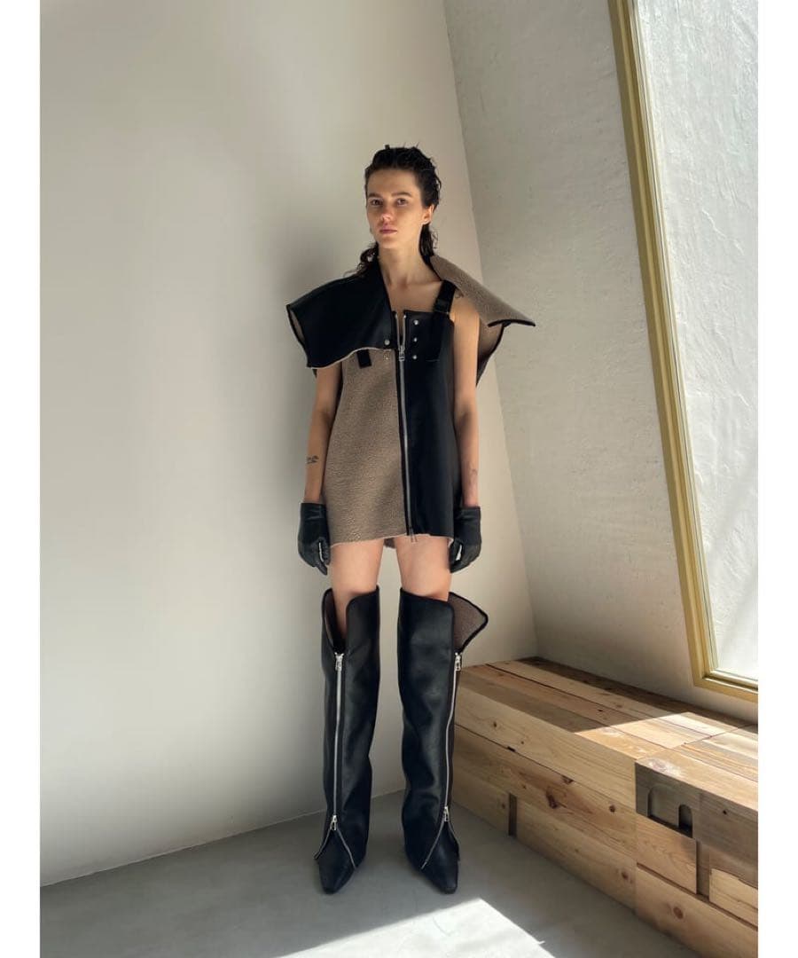 小物 KISHIDAMIKI mouton boots cover