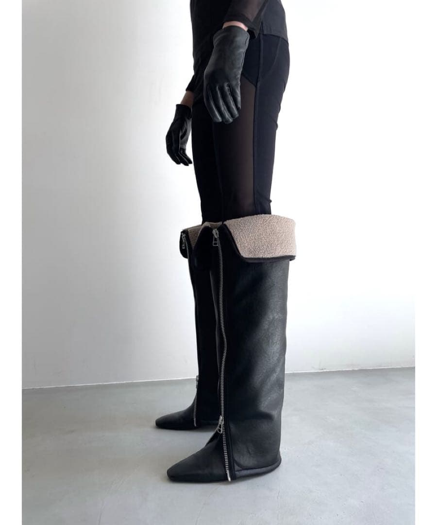 小物 KISHIDAMIKI mouton boots cover