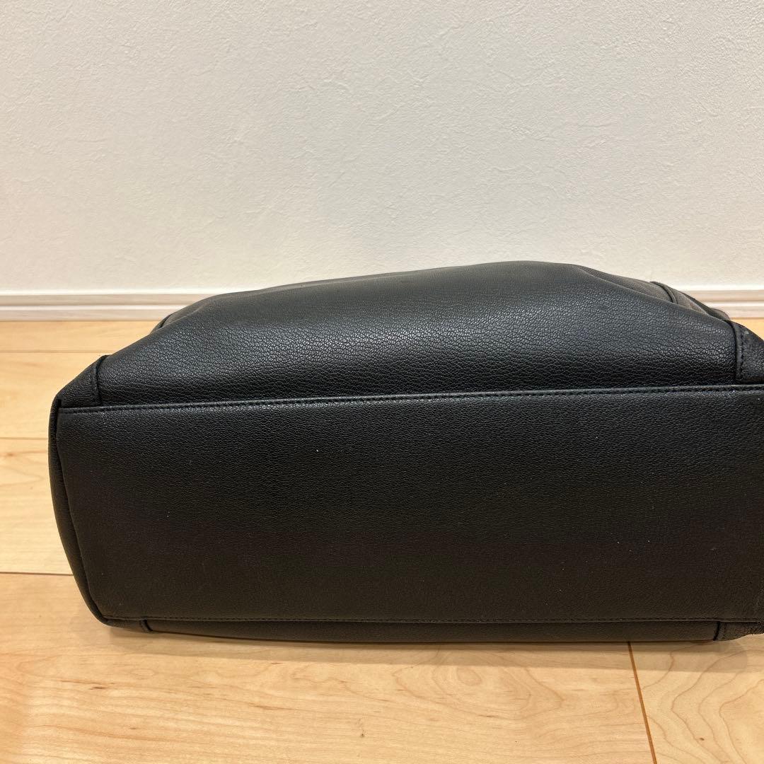 ポールスミス シグネチャー ジップストライプ トートバッグ 肩掛け 黒