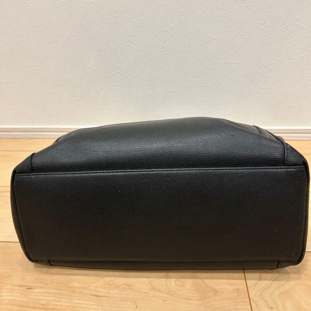 ポールスミス シグネチャー ジップストライプ トートバッグ 肩掛け 黒