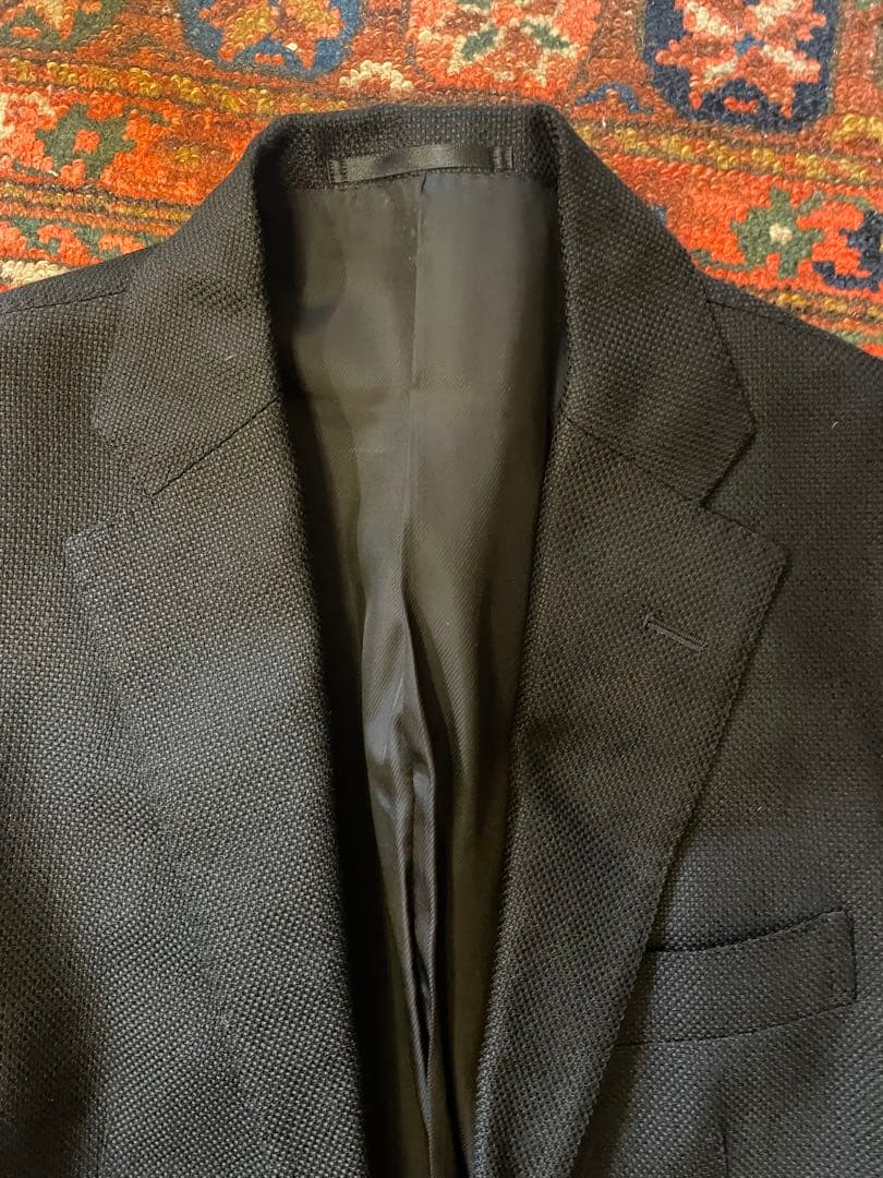 TOMORROWLAND ウールジャケット 黒 46