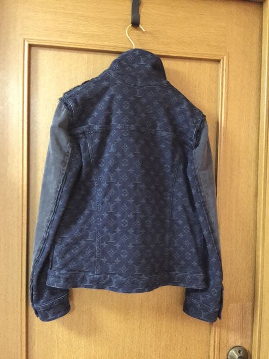 りえピLOUIS VUITTON モノグラム柄 デニムジャケット Gジャン