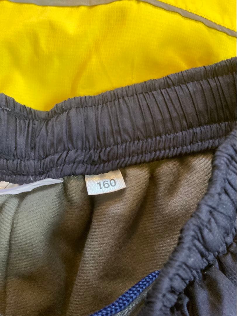 【画像追加】リベルタウィンドブレーカー・ダウンパンツ 上下セットミズノ製160