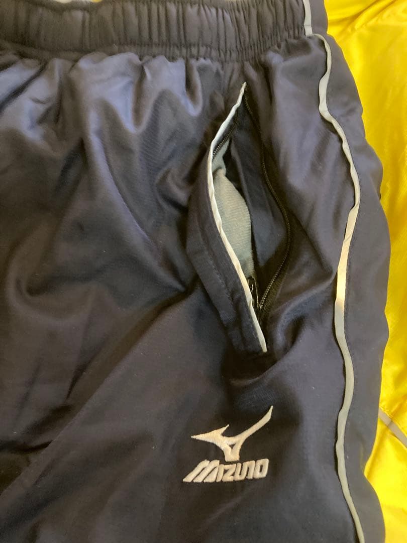 【画像追加】リベルタウィンドブレーカー・ダウンパンツ 上下セットミズノ製160